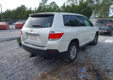 2012 Toyota Highlander from USA, damaged, VIN 5TDZA3EH2CS030655